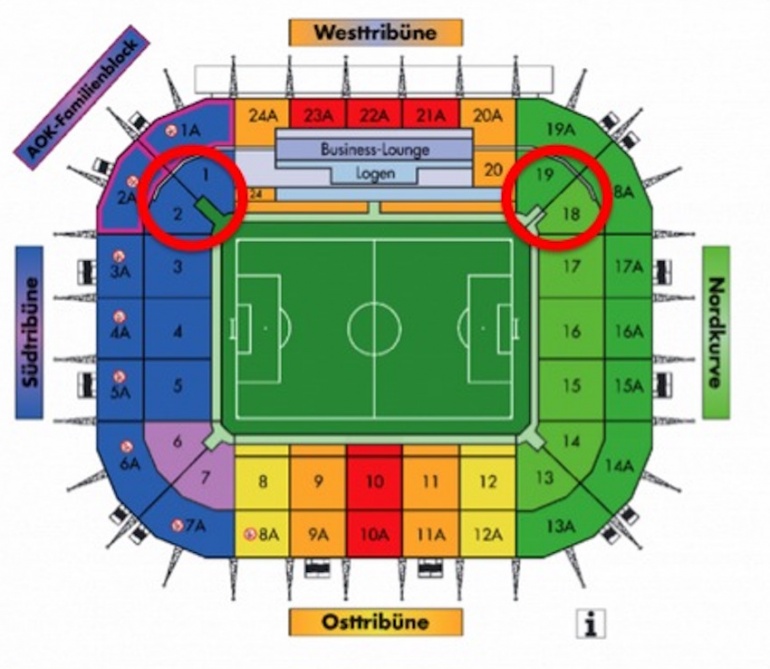 Stadion-Plan