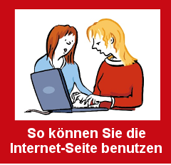 Eine Frau erklärt einer anderen Frau etwas am Computer