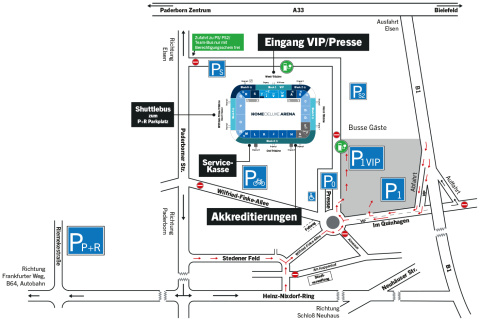 Lageplan Paderborn