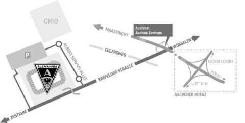 Grafik Anfahrt Stadion