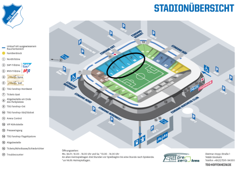 Stadiongrafik Rollstuhl Hoffenheim